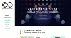 Desktop Screenshot of copyrightuser.org