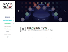 Tablet Screenshot of copyrightuser.org